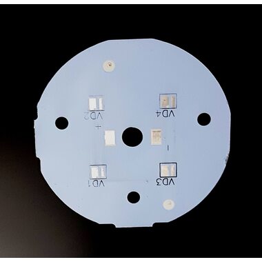 Алюминиевая плата 4W D50x1,0 mono SMD3030