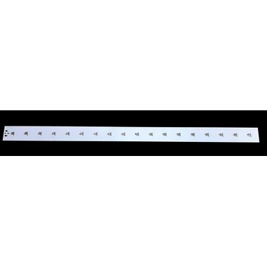 Алюминиевая плата 18W 490х29х1,0 mono SMD3030
