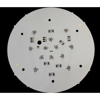 Алюминиевая плата 36W D126x1.2  RGB SMD3535