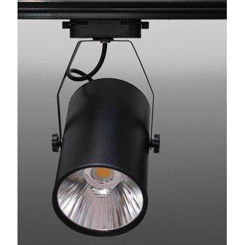 Трековый светильник 20W 220V черный корпус нейтральный свет 82923