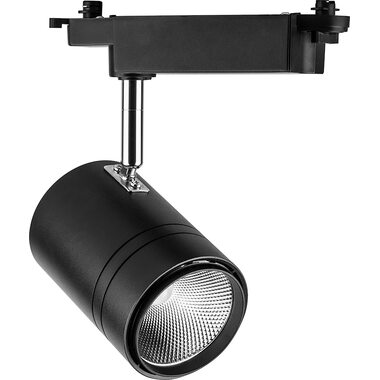 Трековый светильник AL104 50W 220V черный корпус нейтральный свет 29690