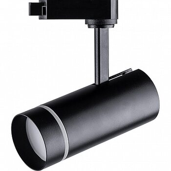 Трековый светильник AL106 20W 220V черный корпус нейтральный свет 32447