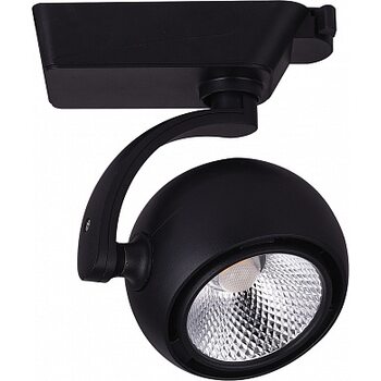 Трековый светильник AL109 25W 220V черный корпус нейтральный свет 32458