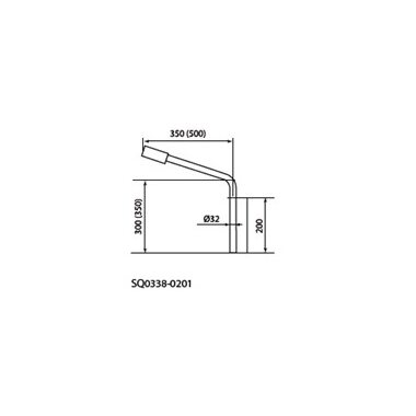 Кронштейн К1П-0,3-0,35 на опору/настенный SQ0338-0201