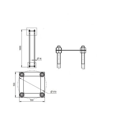 Уличный светодиодный светильник ANGLE L3000 30W 220V