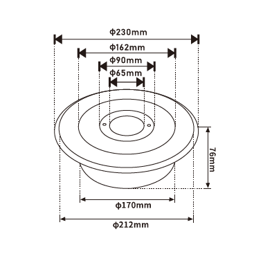 Светодиодный светильник подводный LORA FOUNTANE D230/D65 18W 24V IP68 RGB