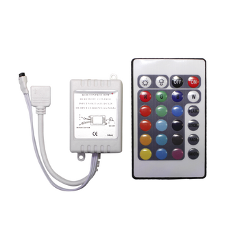 Контроллер RGB 12/24V 72/144W c ИК пультом 51342