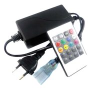 Контроллер RGB 220V 1000W 4.5A  с ИК пультом 70831