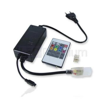 Контроллер 220V 1000W 5A RGB с радиопультом 70831