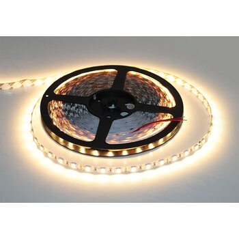 Светодиодная лента 5050 герметичная 14,4W 12V теплый свет 78874, 73606