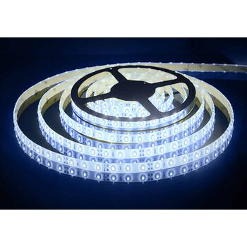 Светодиодная лента 3528 герметичная 4.8W 12V холодный свет 75793, 73562