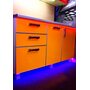 Светодиодная лента 5050 герметичная 14.4W 220V желтый свет 73673