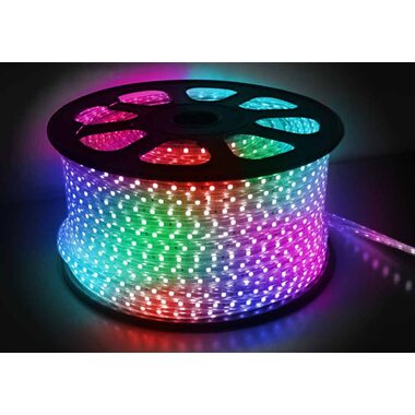Светодиодная лента 5050 герметичная 14,4W 220V RGB 59028, 73674