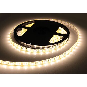 Светодиодная лента 5050 негерметичная 14.4W 12V теплый свет 73594