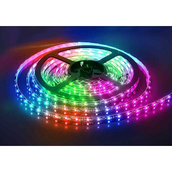 Светодиодная лента 5050 негерметичная 14.4W 12V RGB 73599