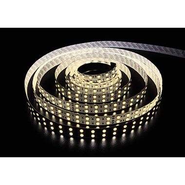 Светодиодная лента 3014 негерметичная 24W 12V теплый свет 73651