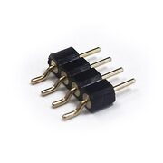 Соединительная вилка для светодиодной ленты RGB5050 12-24V 10мм 45261