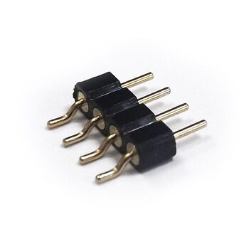 Соединительная вилка для светодиодной ленты RGB5050 12-24V 10мм 45261