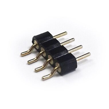 Соединительная вилка для светодиодной ленты RGB5050 12-24V 10мм 45261