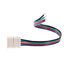 Коннектор 15см зажим-провод 4-х конт SMD5050 RGB 45321