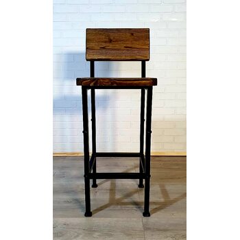 Стул барный H750 со спинкой