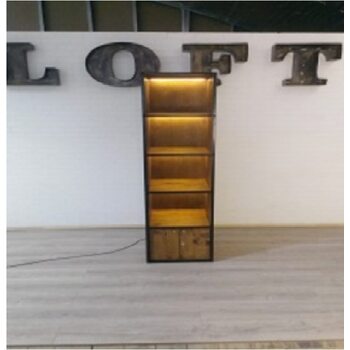 Шкаф в ретро стиле с подсветкой 1900*500*450