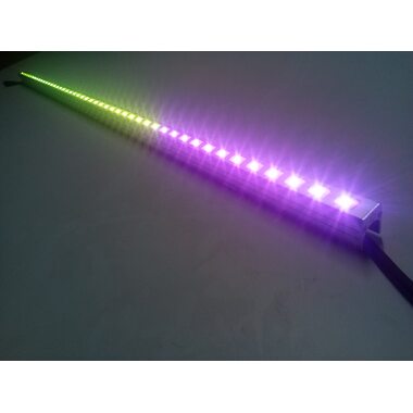 Светильник линейный заливной L1000 12W 24V IP65 на светодиодах OSRAM (Германия) RGB DMX
