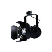 Светодиодный светильник трековый со шторками 35W 220V черный корпус нейтральный свет