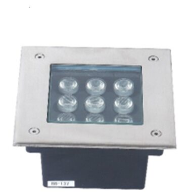 Светильник встраиваемый 150*150 9W 12V IP65 на светодиодах OSRAM (Германия)