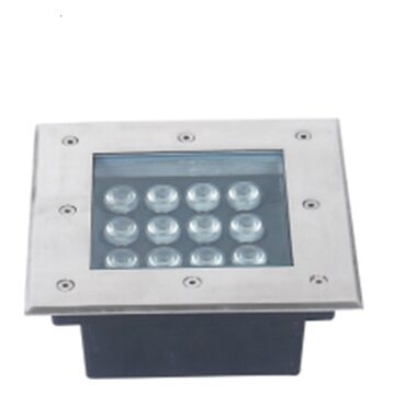 Светильник встраиваемый 180*180 12W 12V IP65 на светодиодах OSRAM (Германия)
