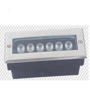 Светильник встраиваемый 200*80 8W 12/24V IP65 на светодиодах OSRAM (Германия)