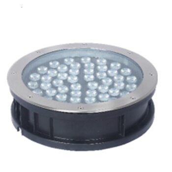 Светильник встраиваемый D300 48W 24V IP65 на светодиодах OSRAM (Германия) RGB