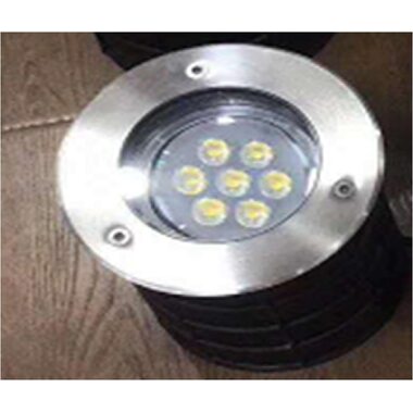 Светильник встраиваемый D150 6W 12V IP65 на светодиодах OSRAM (Германия) RGB DMX