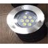 Светильник встраиваемый D150 6W 12V IP65 на светодиодах OSRAM (Германия) RGB DMX