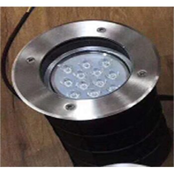 Светильник встраиваемый D180 12W 12V IP65 на светодиодах OSRAM (Германия) RGB