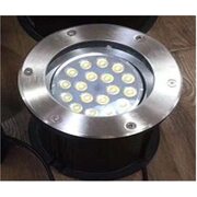 Светильник встраиваемый D200 18W 24V IP65 на светодиодах OSRAM (Германия) RGB DMX