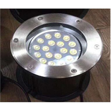 Светильник встраиваемый D200 18W 24V IP65 на светодиодах OSRAM (Германия) RGB