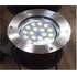 Светильник встраиваемый D200 18W 24V IP65 на светодиодах OSRAM (Германия) RGB