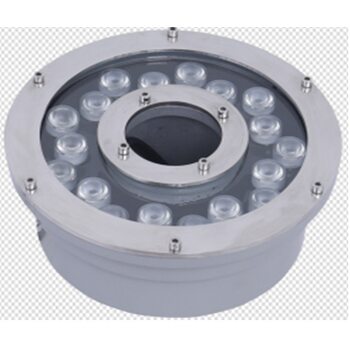 Светодиодный светильник подводный D200 18W 24V IP68 на светодиодах OSRAM (Германия)
