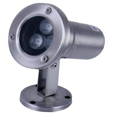Светодиодный светильник подводный D82 3W 12V IP68 на светодиодах OSRAM (Германия) RGB