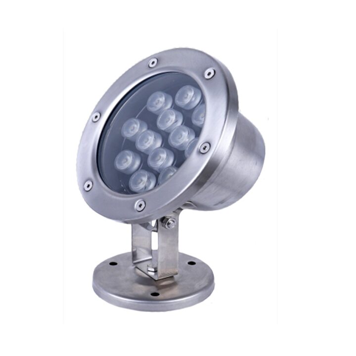 Светодиодный светильник подводный D160 12W 12V IP68 на светодиодах OSRAM (Германия) RGB