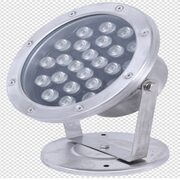Светодиодный светильник подводный D210 24W 24V IP68 на светодиодах OSRAM (Германия) RGB