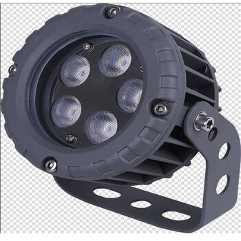 Светодиодный прожектор ландшафтный лучевой 5W 220V IP65 на светодиодах OSRAM (Германия)