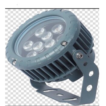 Светодиодный прожектор ландшафтный лучевой 12W 220V IP65 на светодиодах OSRAM (Германия)