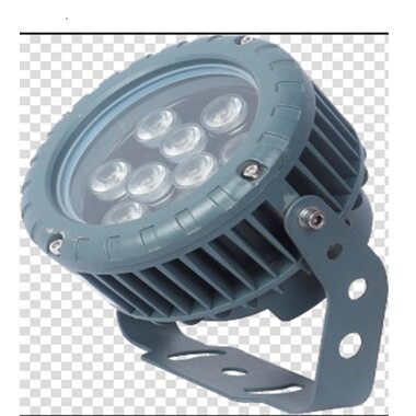 Светодиодный прожектор ландшафтный 12W 220V IP65 на светодиодах OSRAM (Германия) RGB