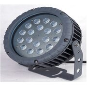 Светодиодный прожектор ландшафтный лучевой 18W 220V IP65 на светодиодах OSRAM (Германия)
