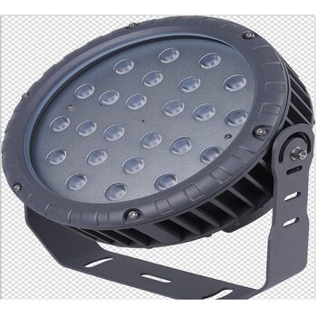 Светодиодный прожектор ландшафтный 36W 220V IP65 на светодиодах OSRAM (Германия) RGB DMX