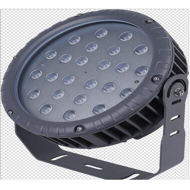 Светодиодный прожектор ландшафтный 36W 220V IP65 на светодиодах OSRAM (Германия) RGB