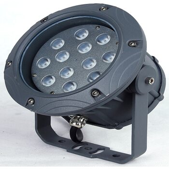 Светодиодный прожектор архитектурный 12W 220V IP65 на светодиодах OSRAM (Германия) RGB DMX