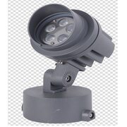 Светодиодный светильник архитектурной серии лучевой 5W 220V IP65 на светодиодах OSRAM  с козырьком